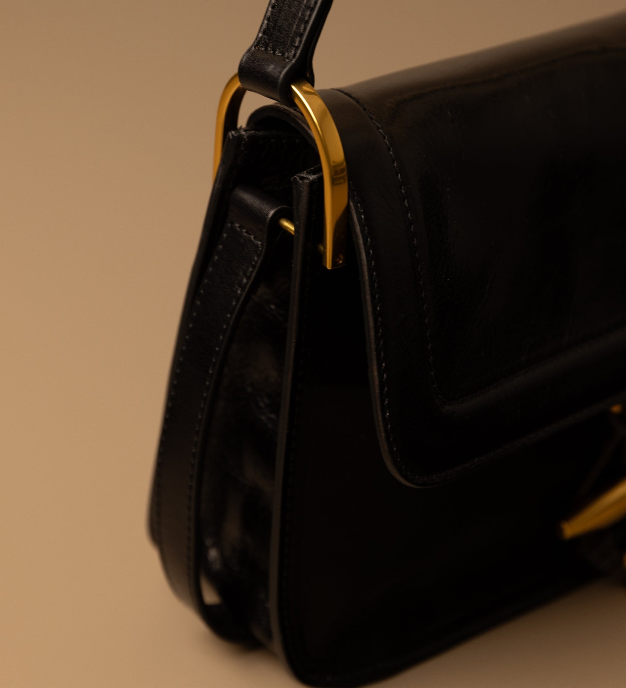 Leather Flap Bag for Women - Possession