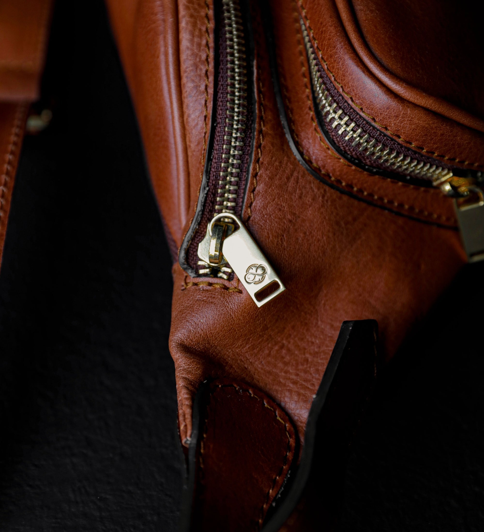 Leather Sling Bag Belly Bag - Independent People