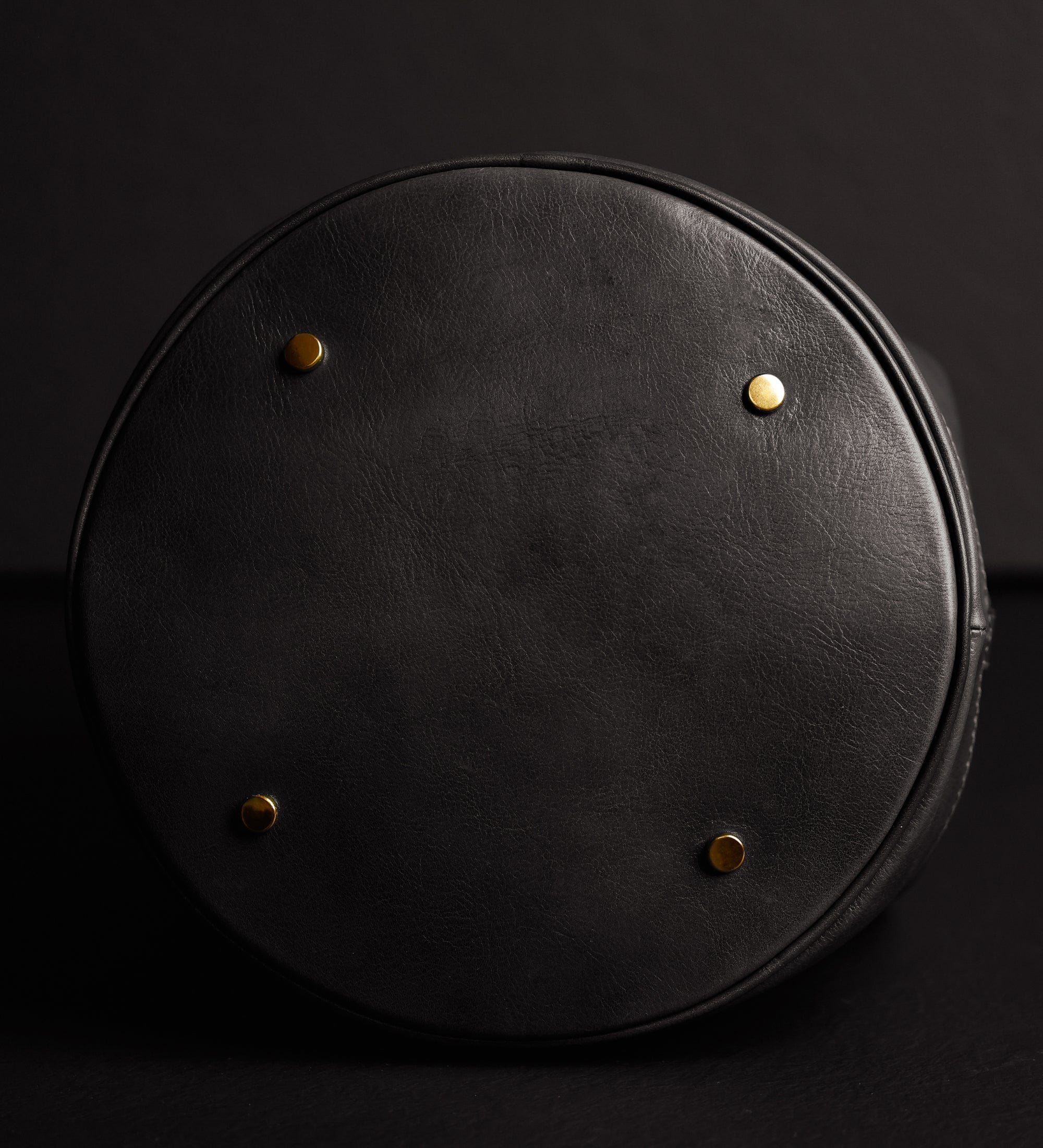 Leather Bucket Bag for Women - Light In August