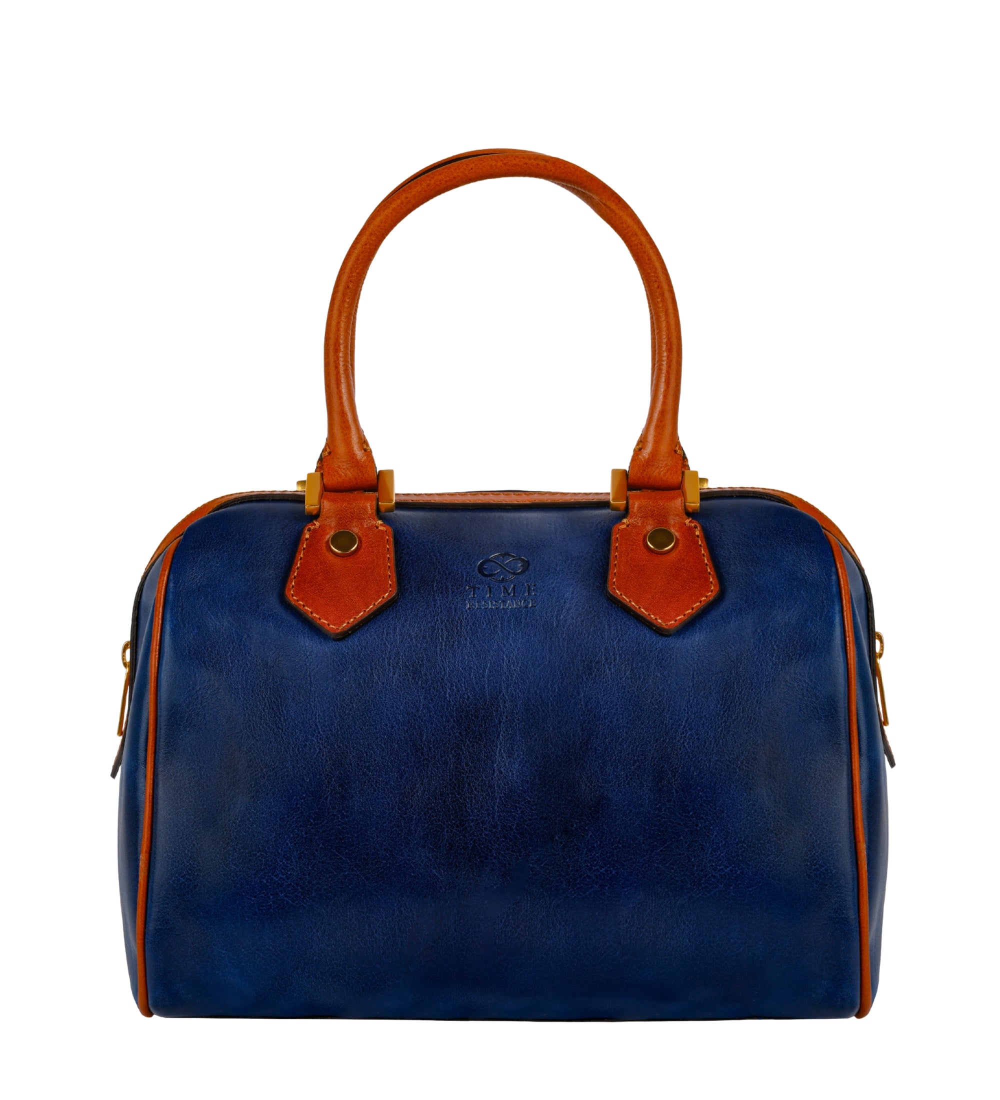 Womens Leather Barrel Bag - Little Dorrit