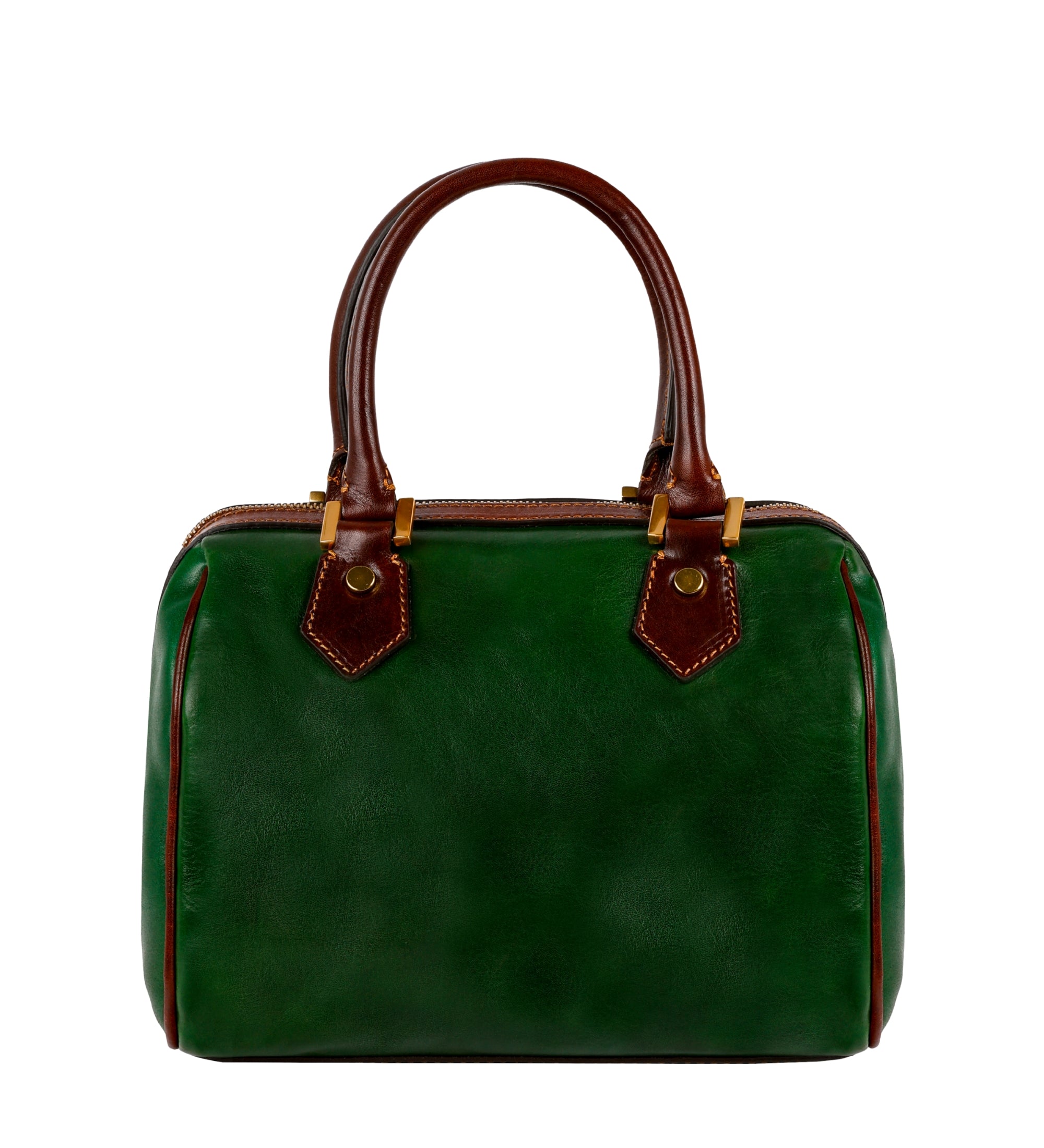 Womens Leather Barrel Bag - Little Dorrit