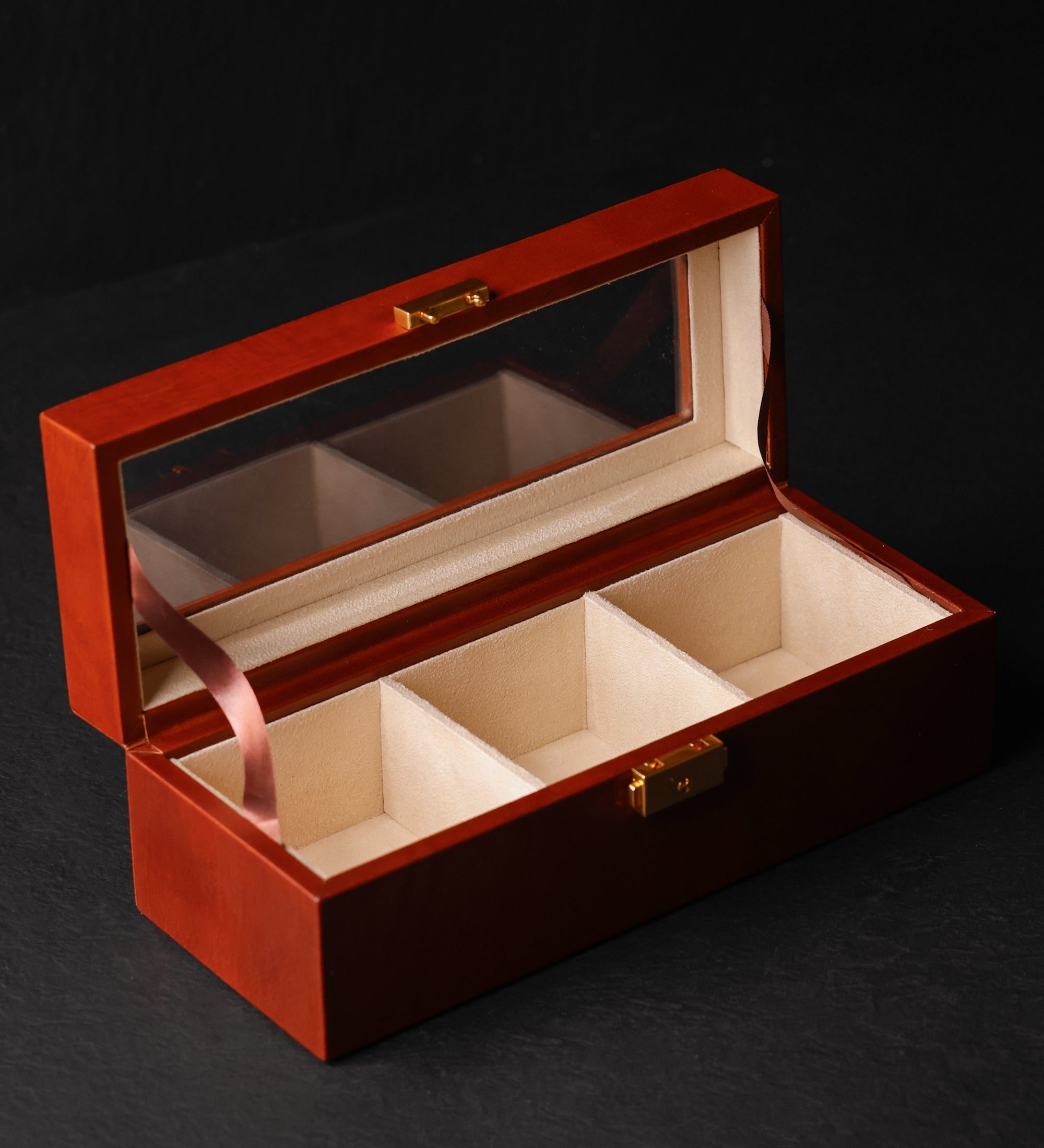 Leather Watch Box, Watch Organizer - Silence