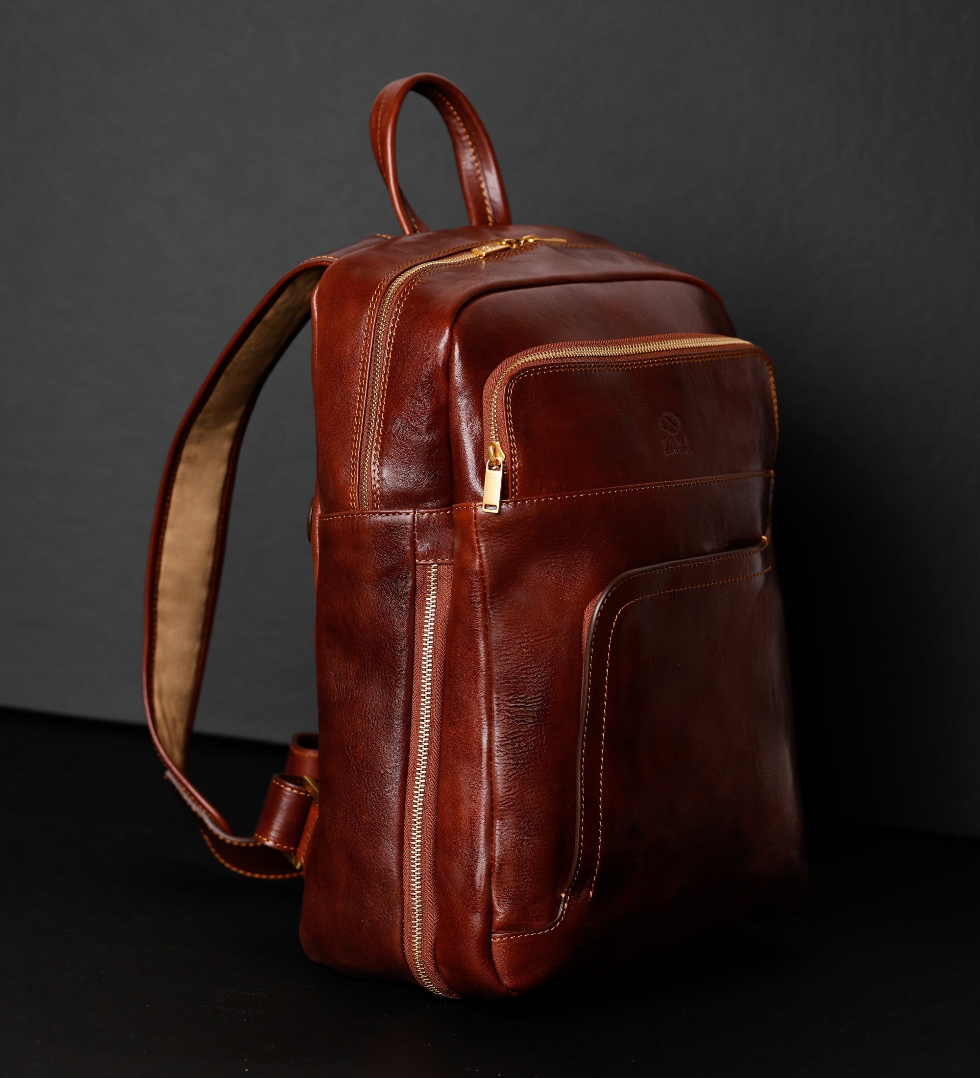 Leather Travel Backpack for Women - L.A. Confidential
