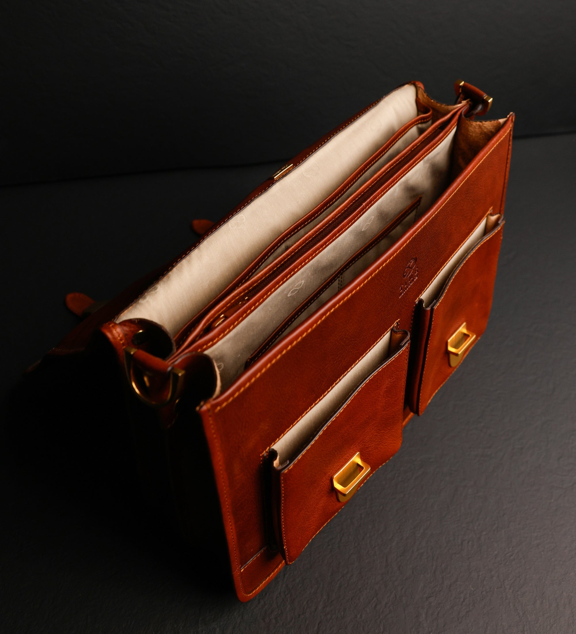 Leather Briefcase Backpack - A Midsummer Night's Dream