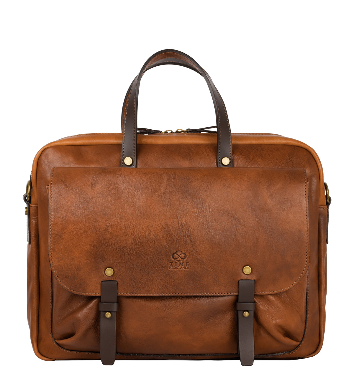 Leather Briefcase Laptop Bag - Lanark