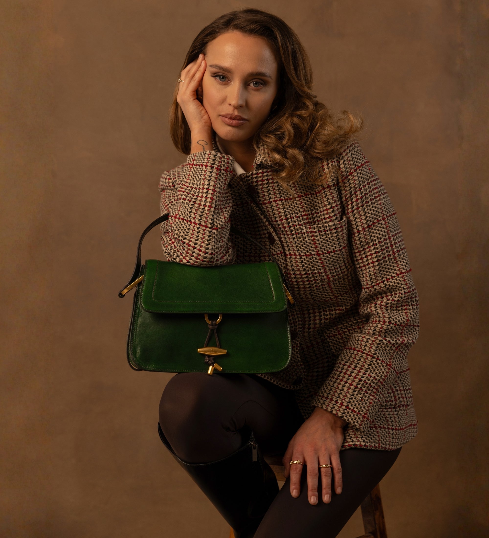 Leather Flap Bag for Women - Possession