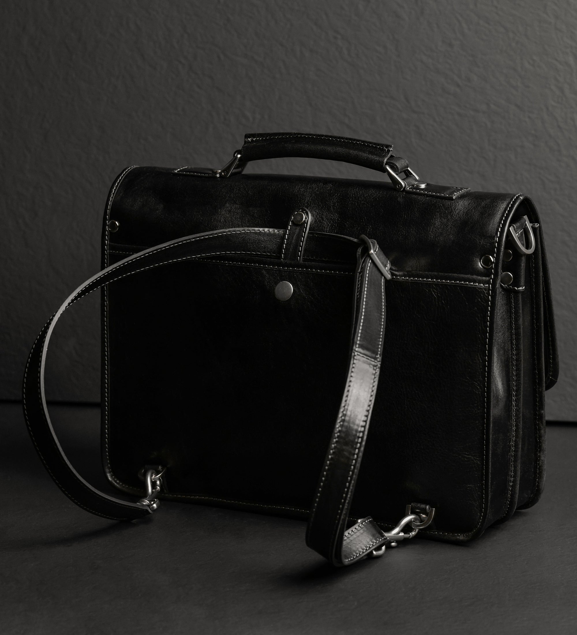 Leather Briefcase Backpack - A Midsummer Night's Dream