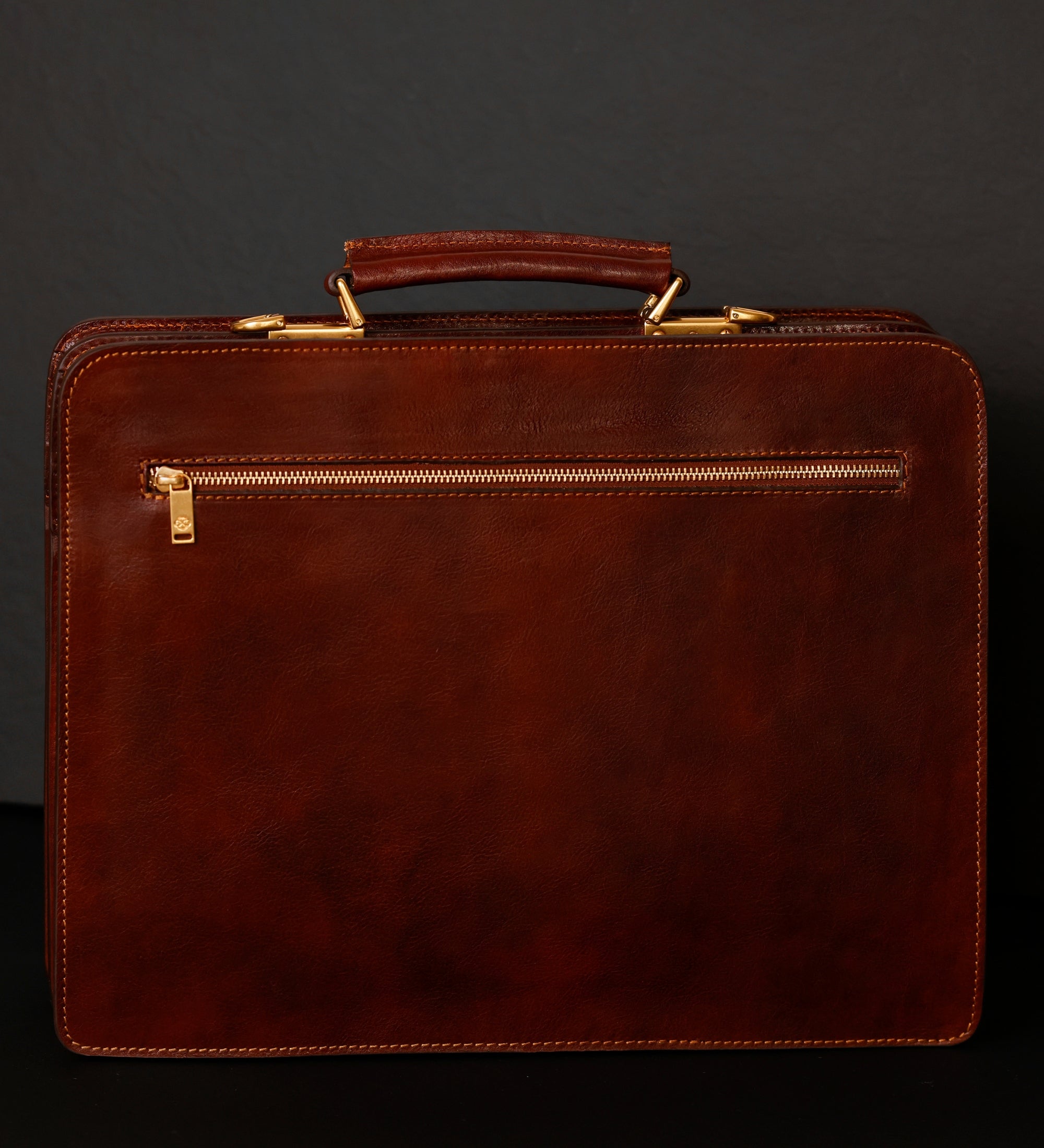 Leather Large Satchel Bag Briefcase - The Prophet