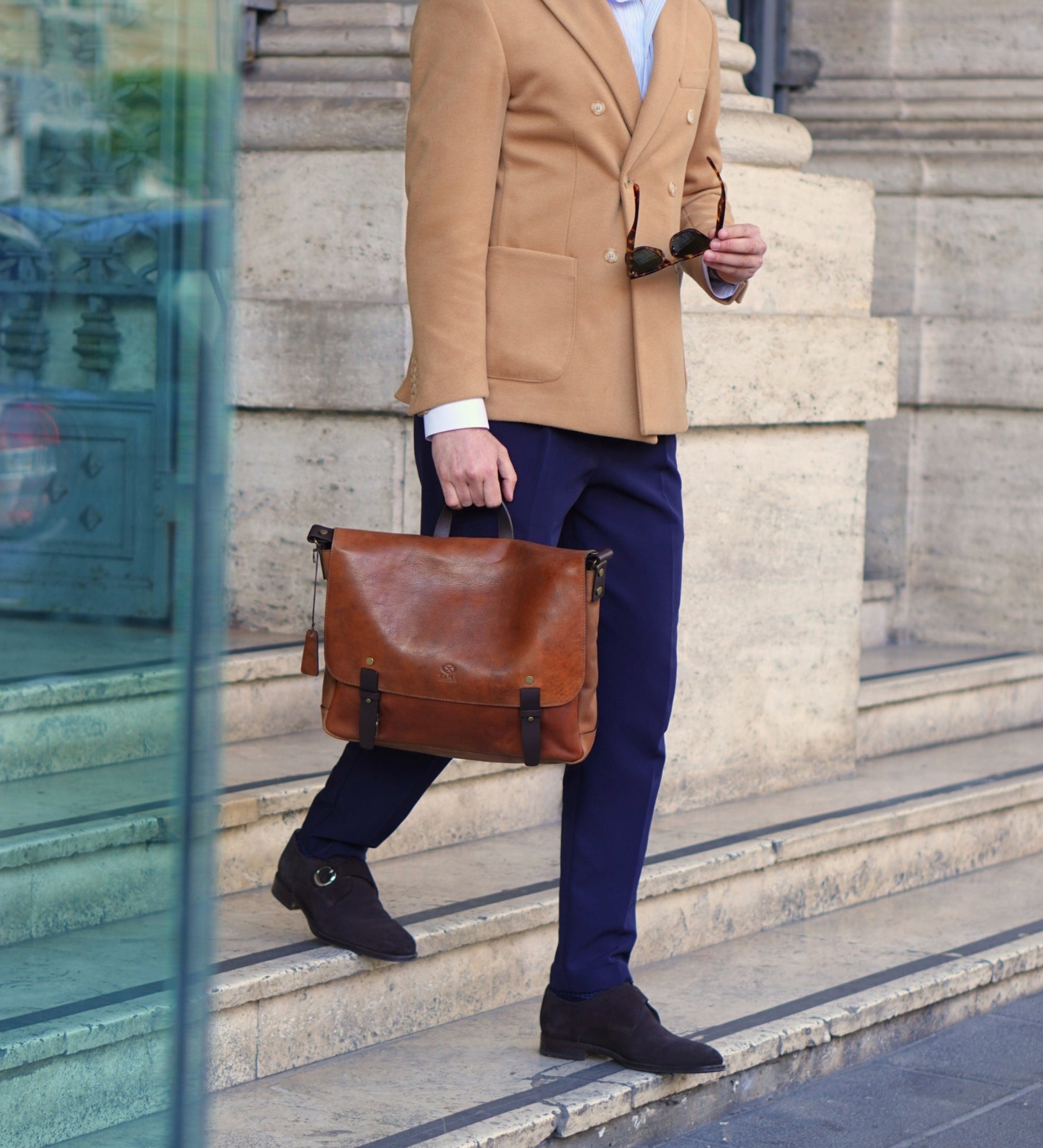 Leather Satchel Bag - I Capture the Castle