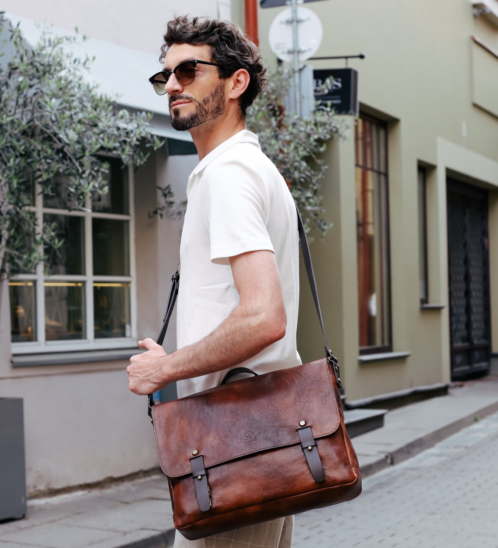 Leather Satchel Bag - I Capture the Castle
