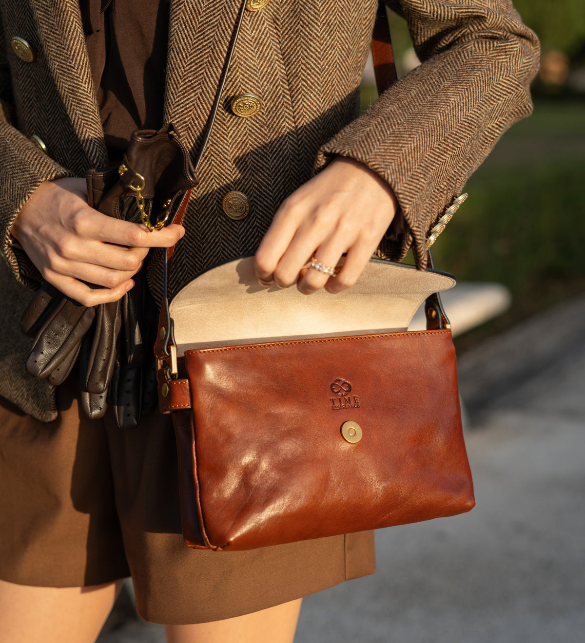 Leather Crossbody Bag for Women - Sophie's Choice