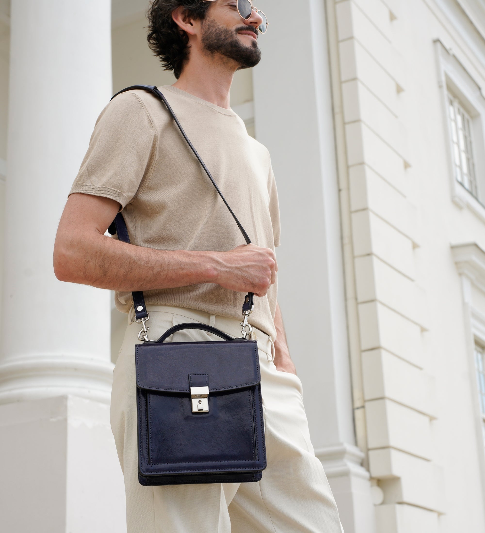 Small Leather Briefcase - Walden