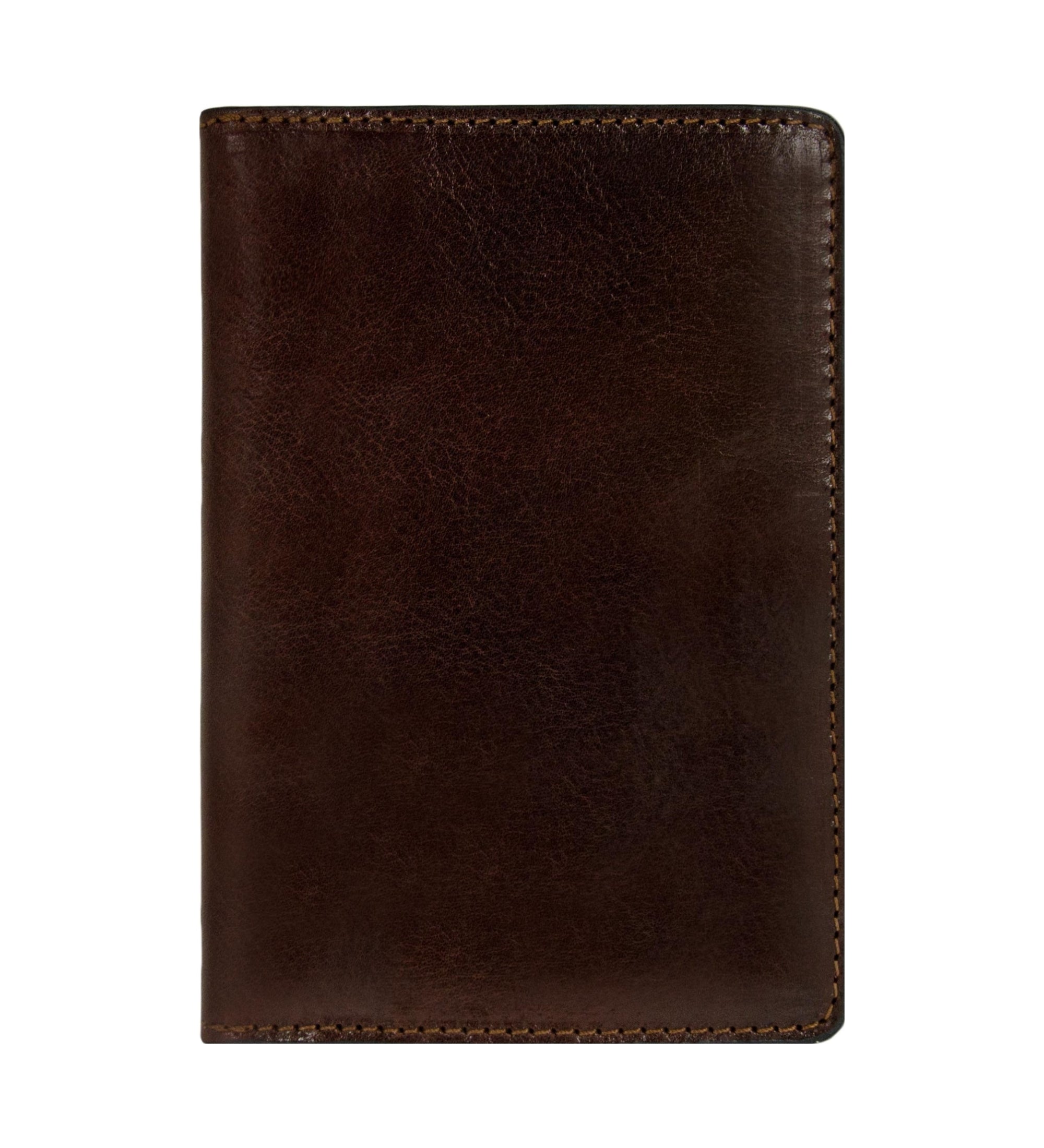 Brown Leather Car Documents Holder for Women - Self-Reliance