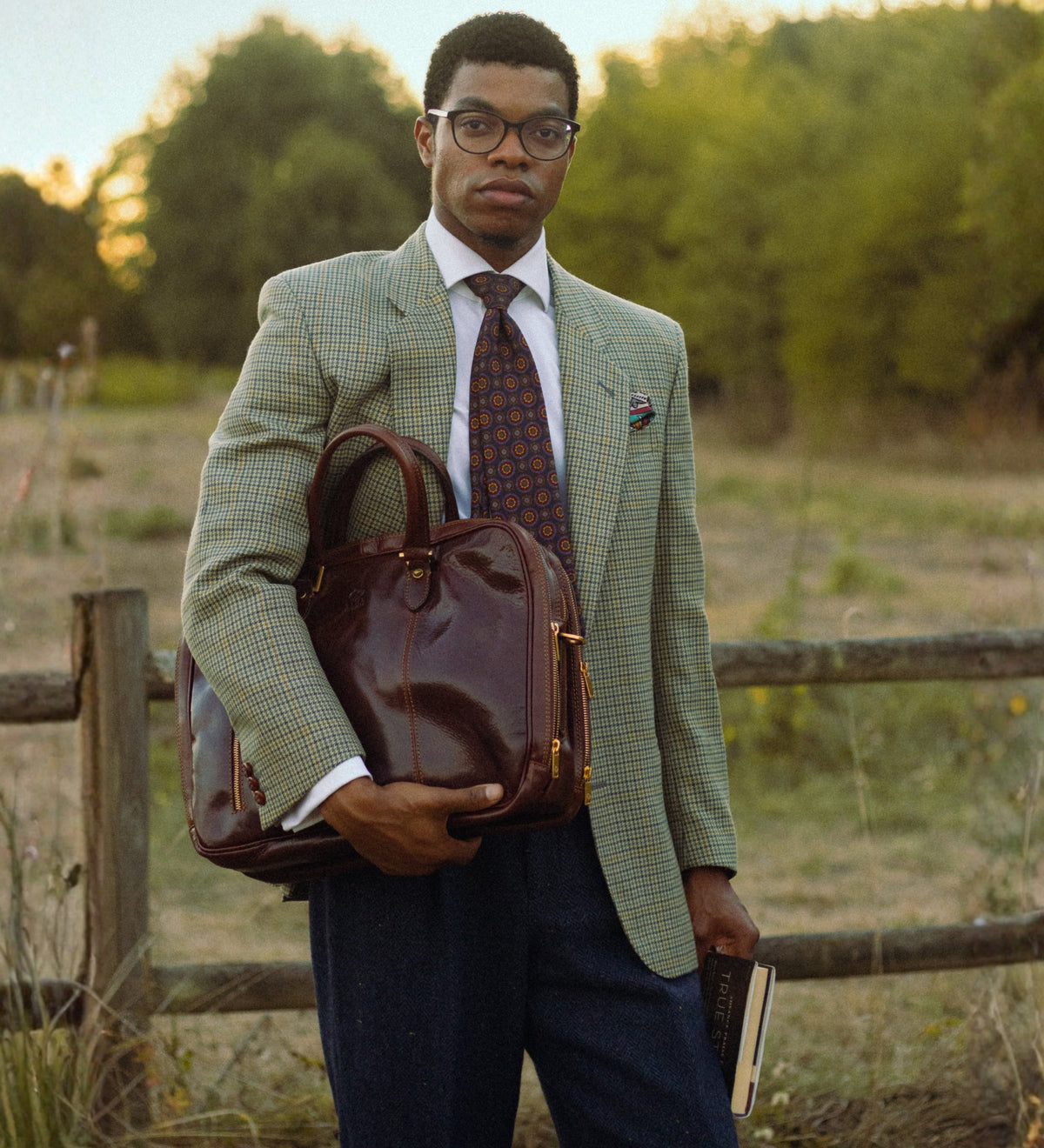 Leather Convertible Briefcase Backpack - A Farewell to Arms