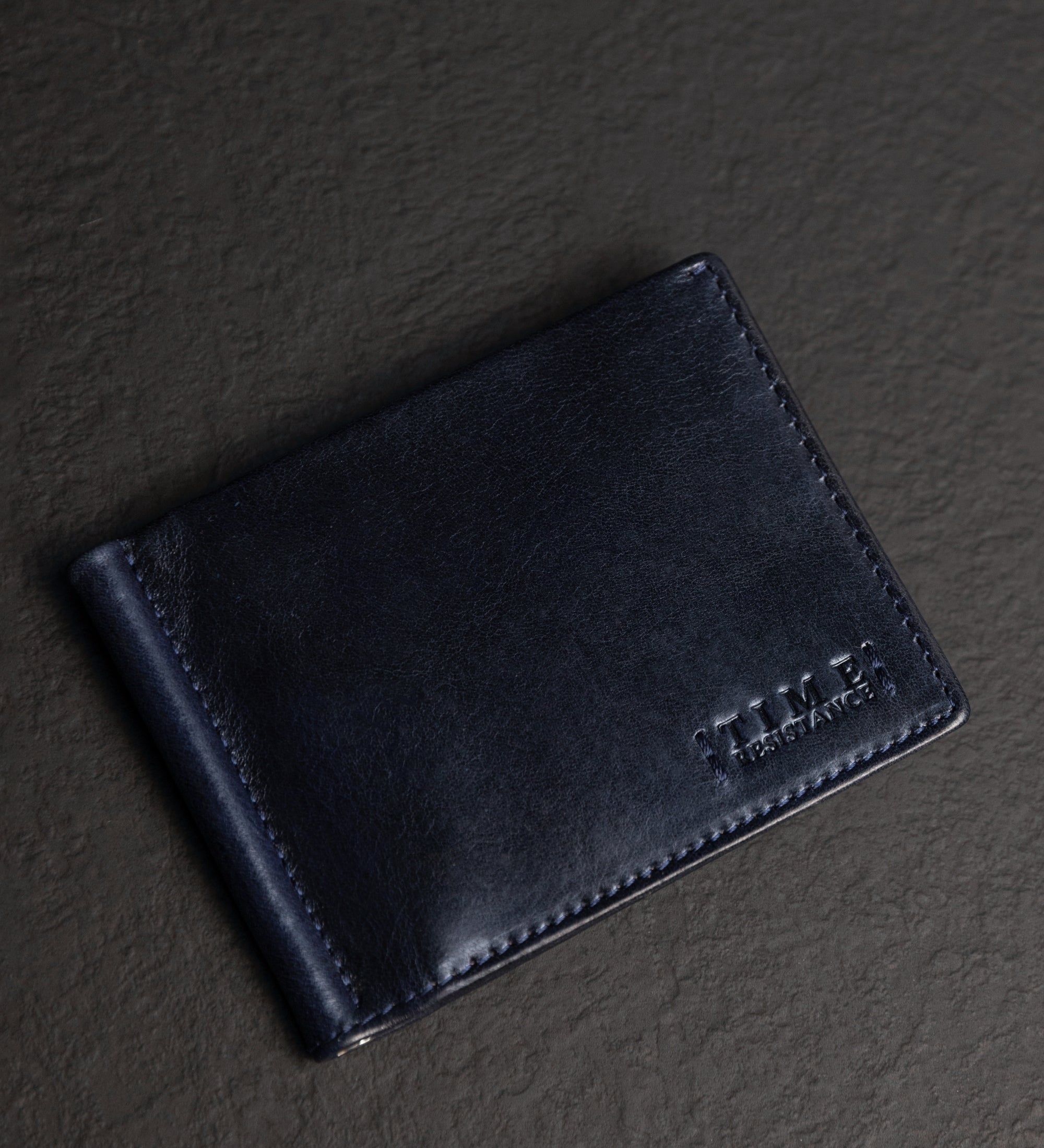 Leather Money Clip Wallet - The Outsider