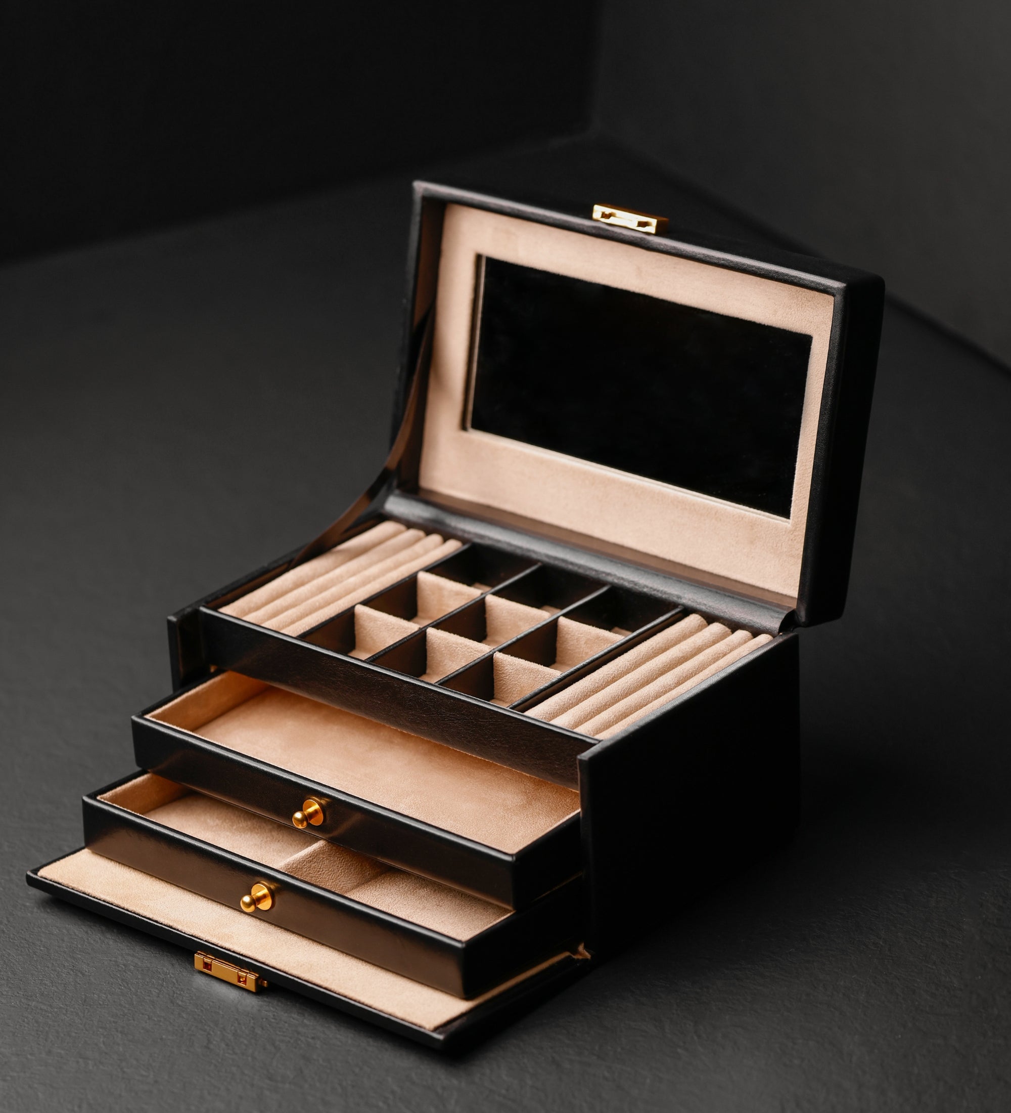 Leather Jewelry Box for Women - Beloved