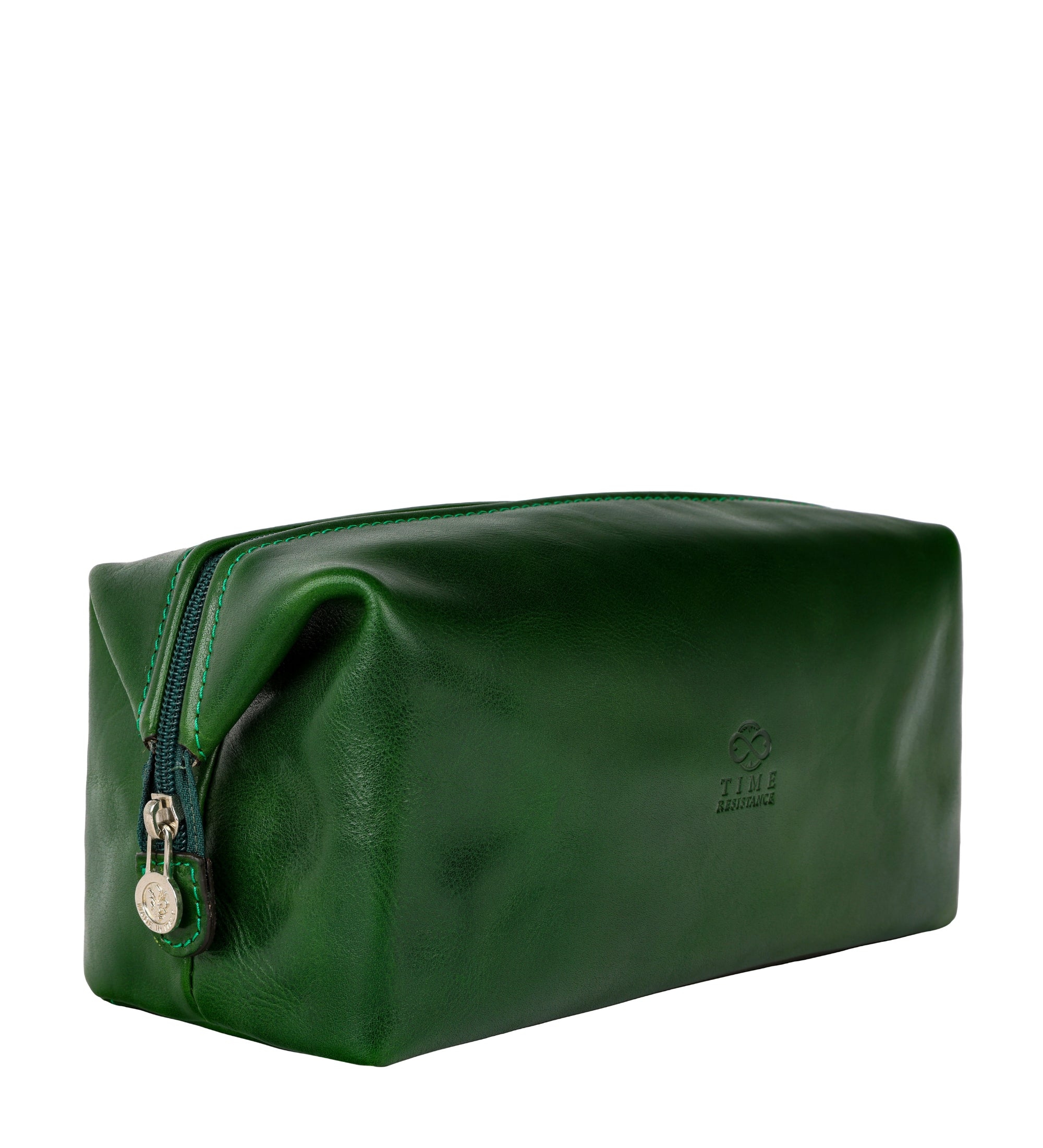 Small Leather Toiletry Bag for Women - Four Past Midnight