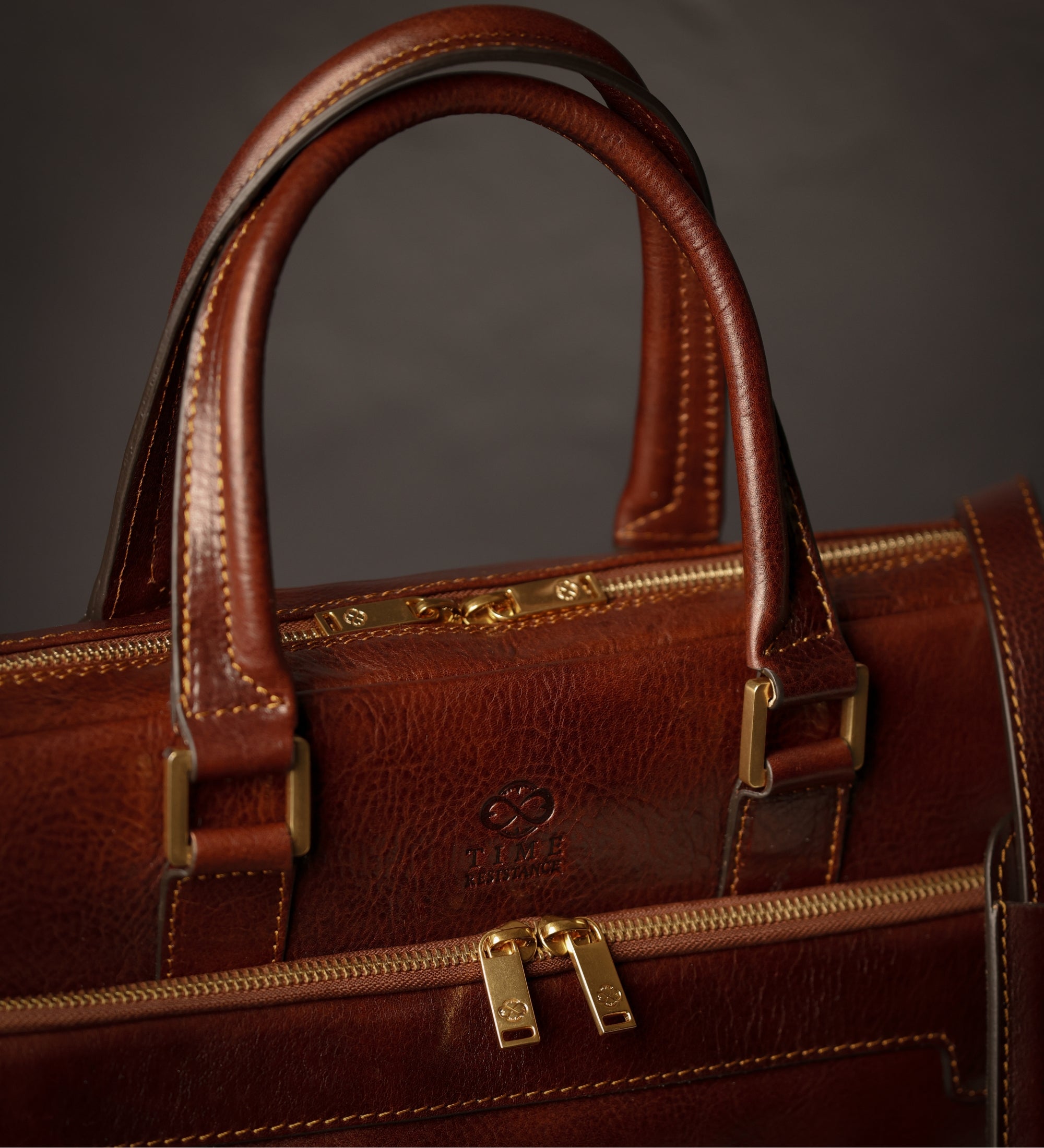 Womens Leather Briefcase Laptop Bag - Orlando