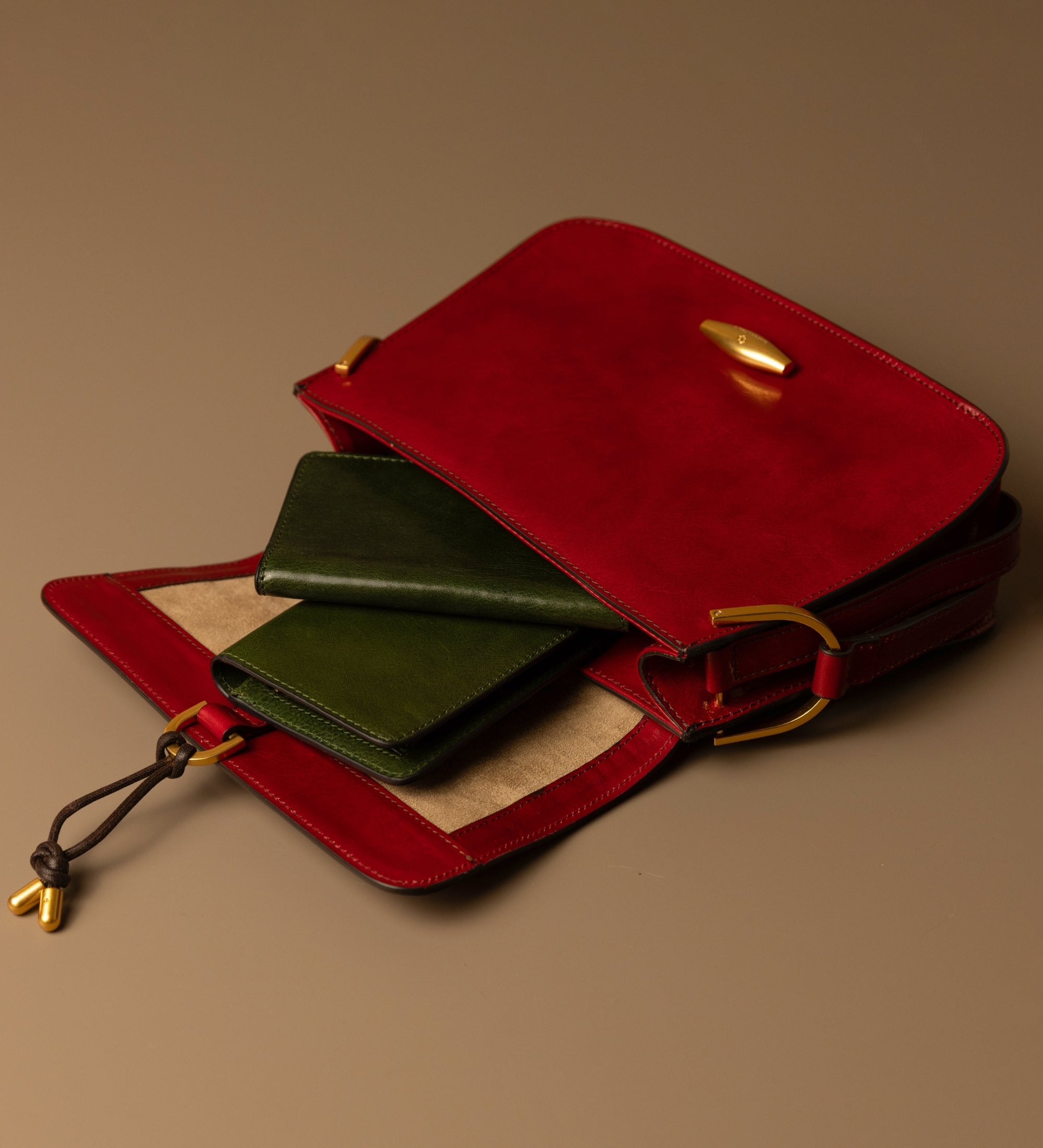 Leather Flap Bag for Women - Possession