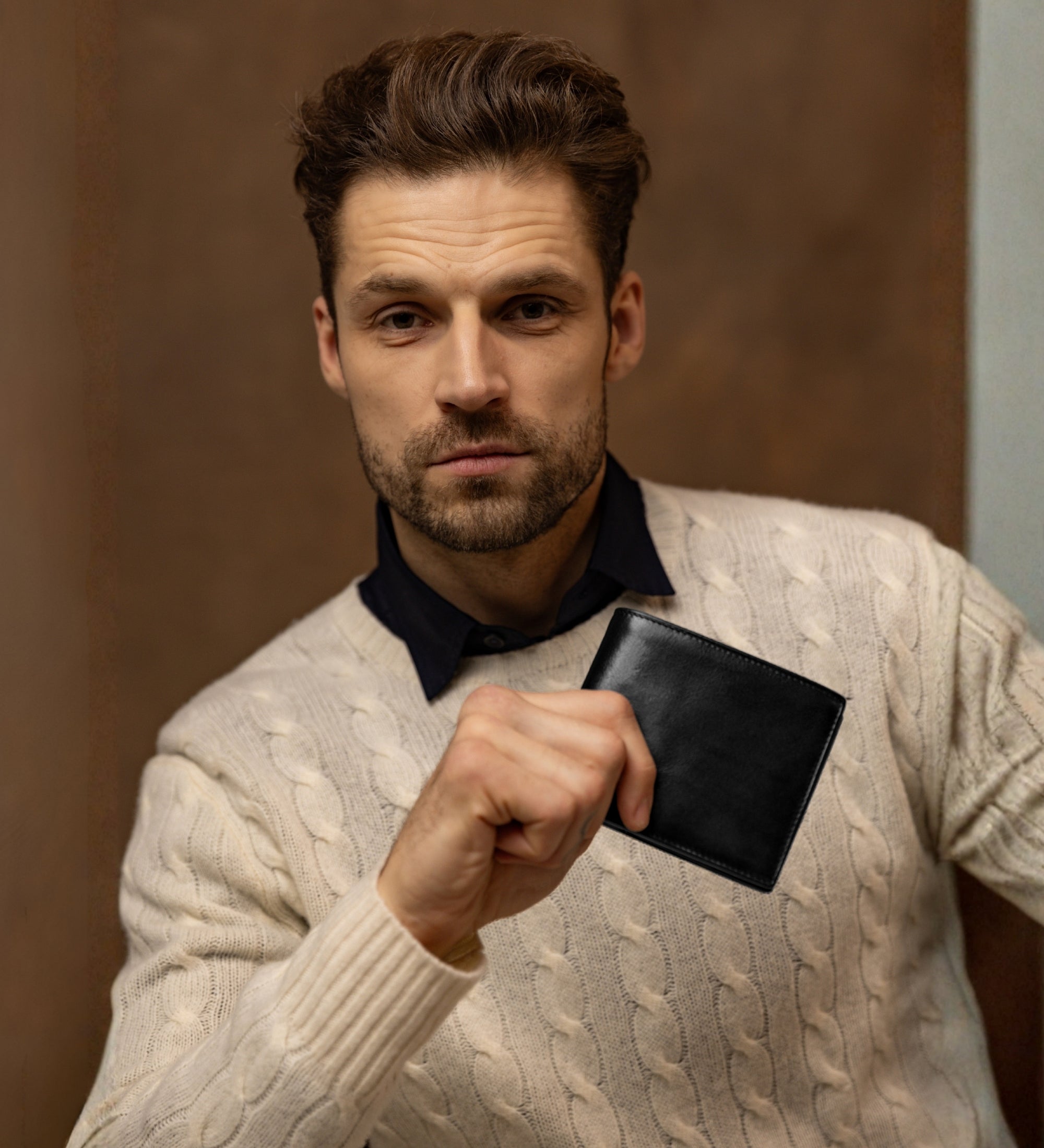 Leather Bifold Wallet - Daniel