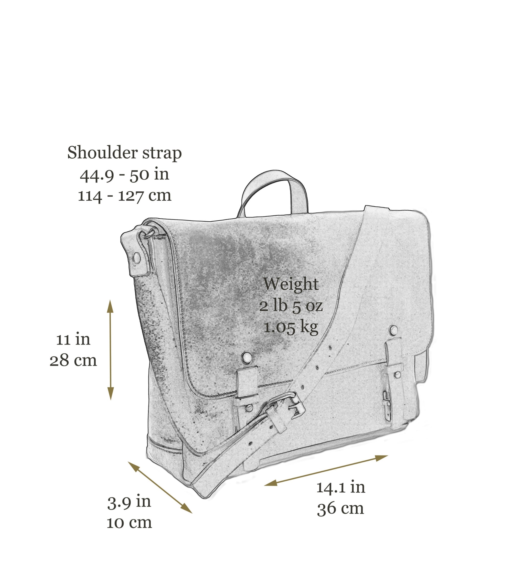 Leather Satchel Bag - I Capture the Castle