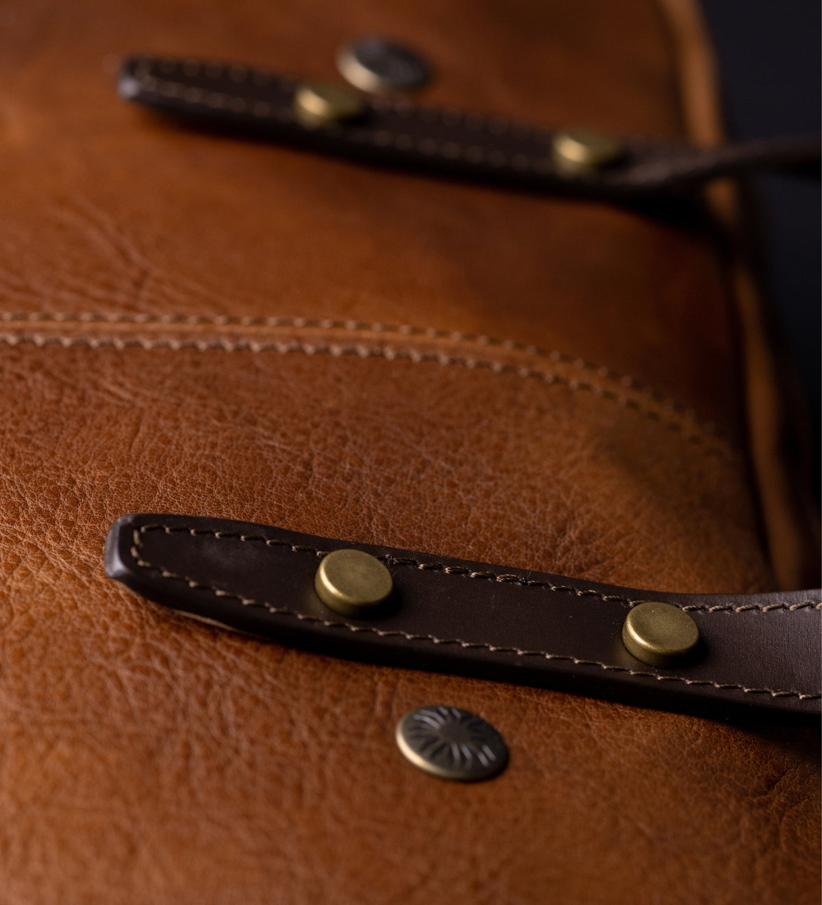 Leather Briefcase Laptop Bag - Lanark