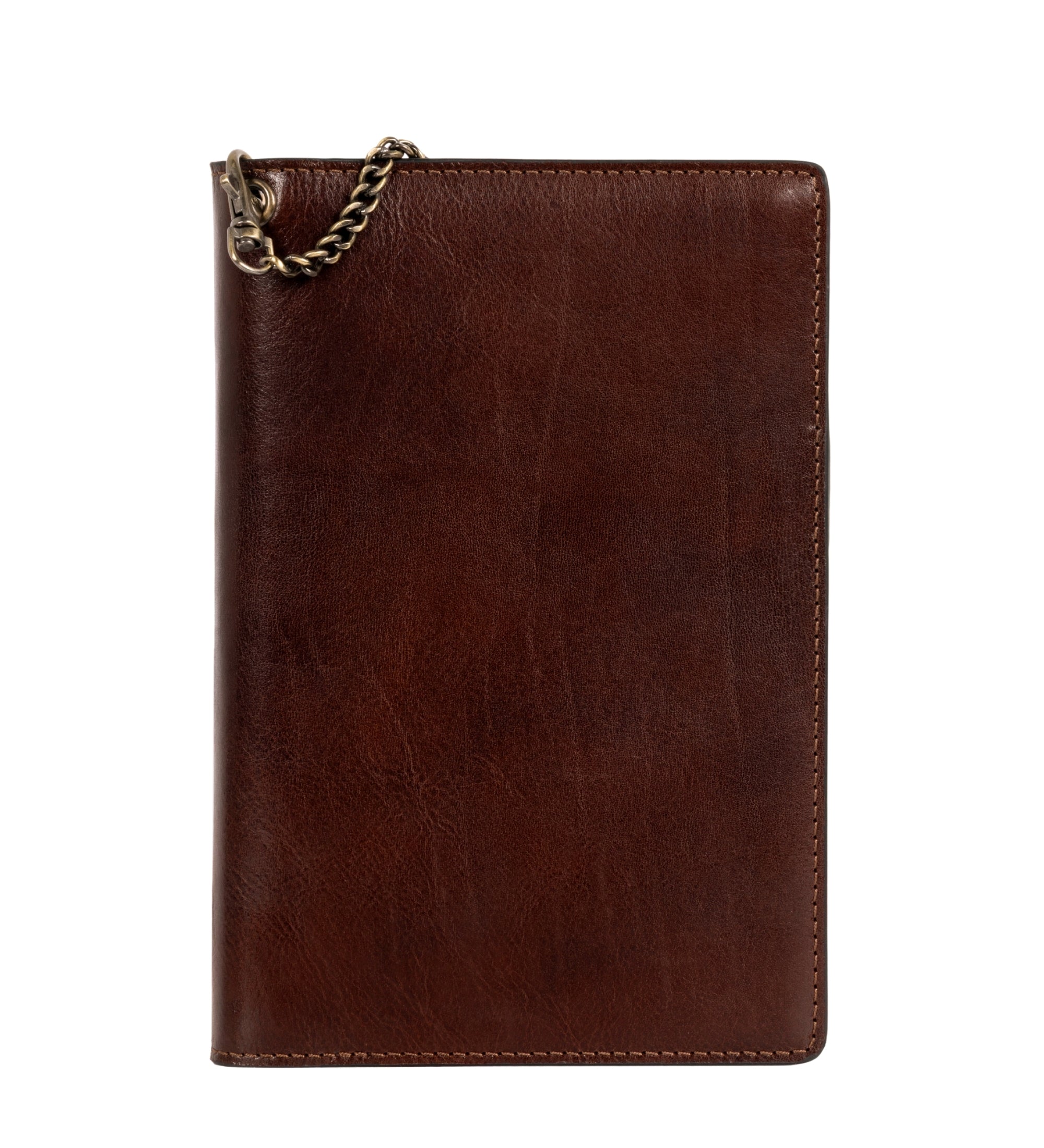 Womens Leather Journal with Refillable A5 Notepad - The Diary of a Nobody