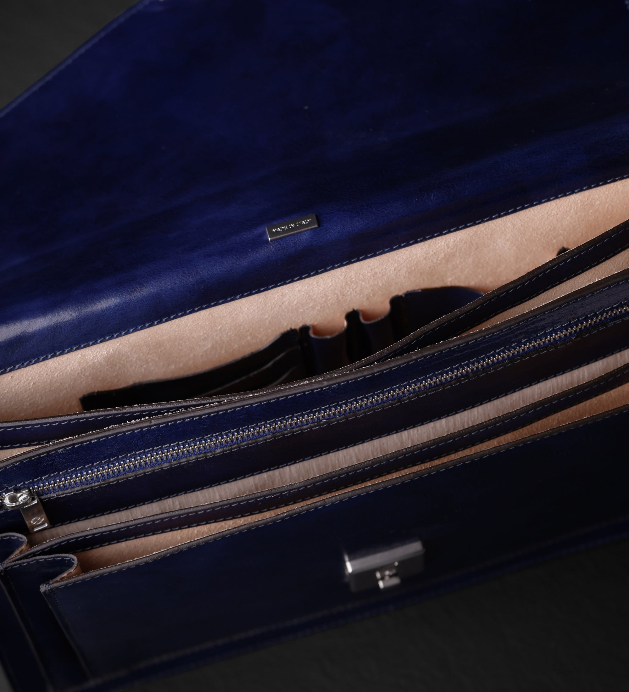Classic Design Leather Briefcase - The Magus