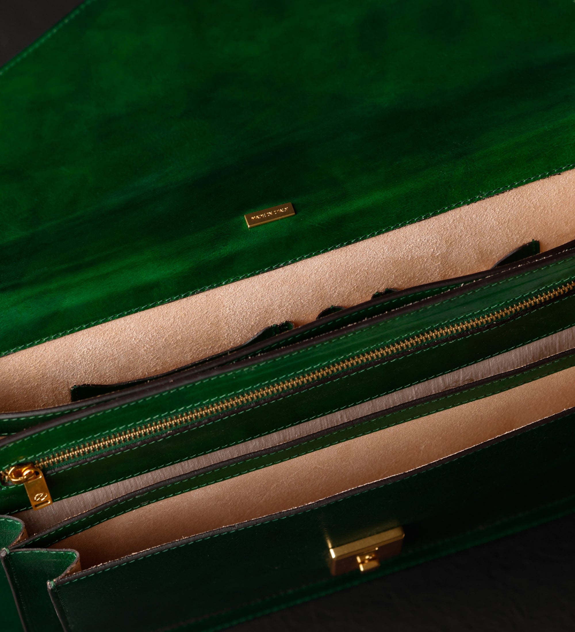 Classic Design Leather Briefcase - The Magus