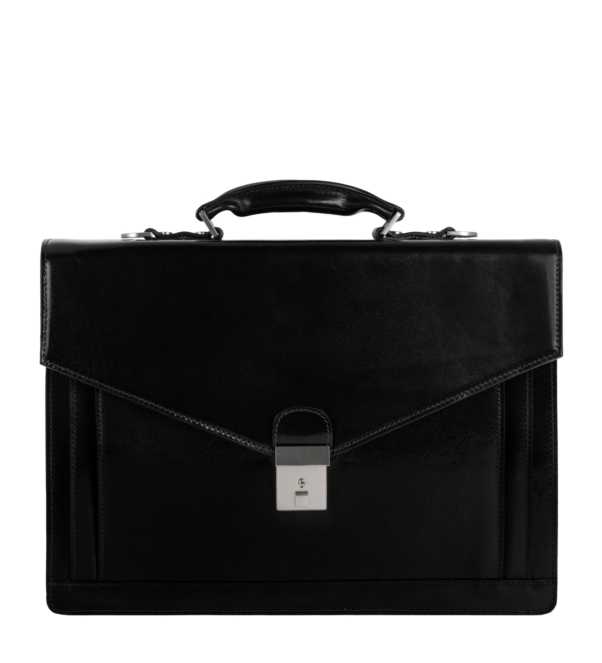 Classic Design Leather Briefcase - The Magus
