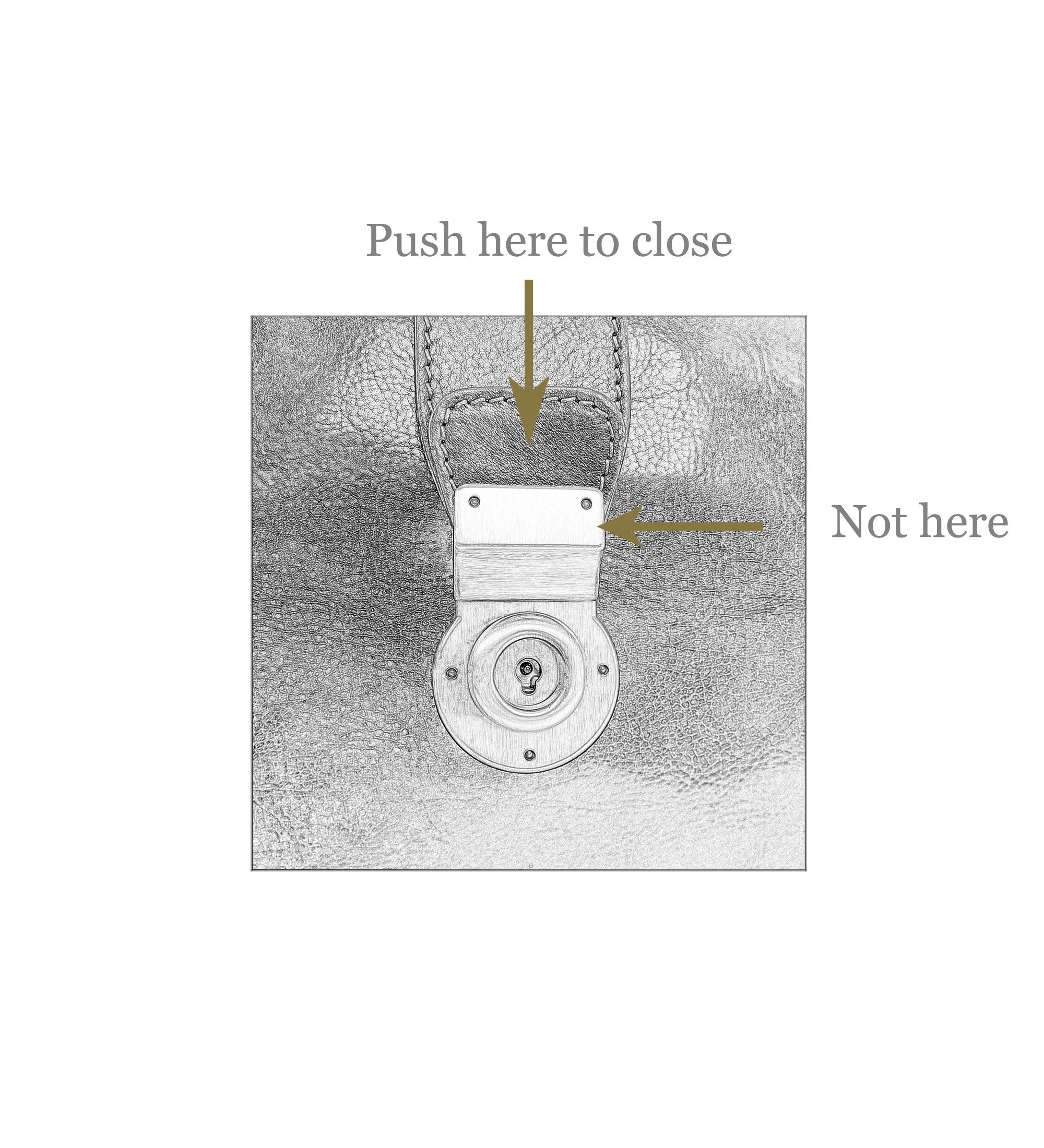 Brown Large Leather Doctor Bag for Women - Mrs Dalloway