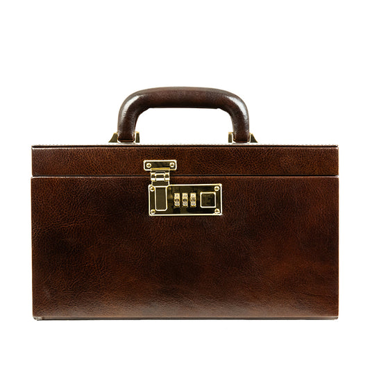 Large Leather Jewelry Box - The Portrait of a Lady Accessories Time Resistance
