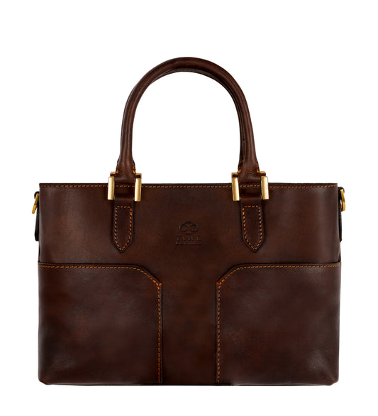 Sac à main à bandoulière en cuir - Camilla