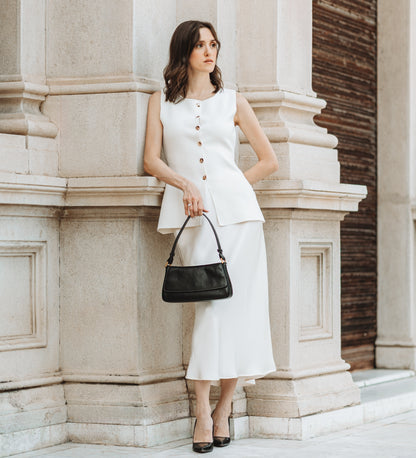 Leather Handbag - Bright Lights, Big City