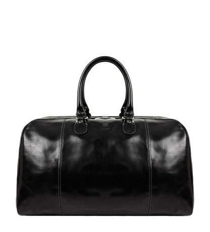 Sac de voyage fourre-tout en cuir - The Count of Monte Cristo