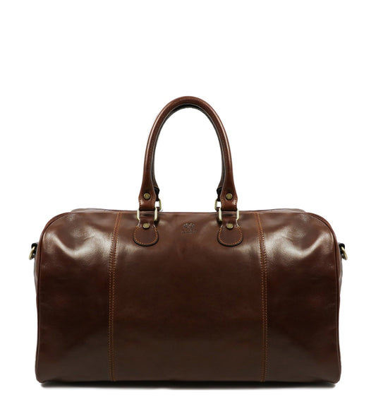 Sac de voyage fourre-tout en cuir - The Count of Monte Cristo