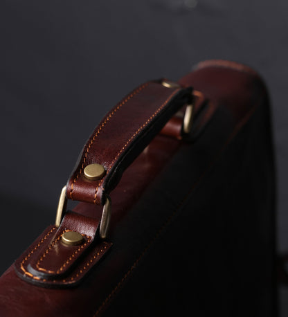 Sacoche en cuir pour ordinateur portable - Illusions