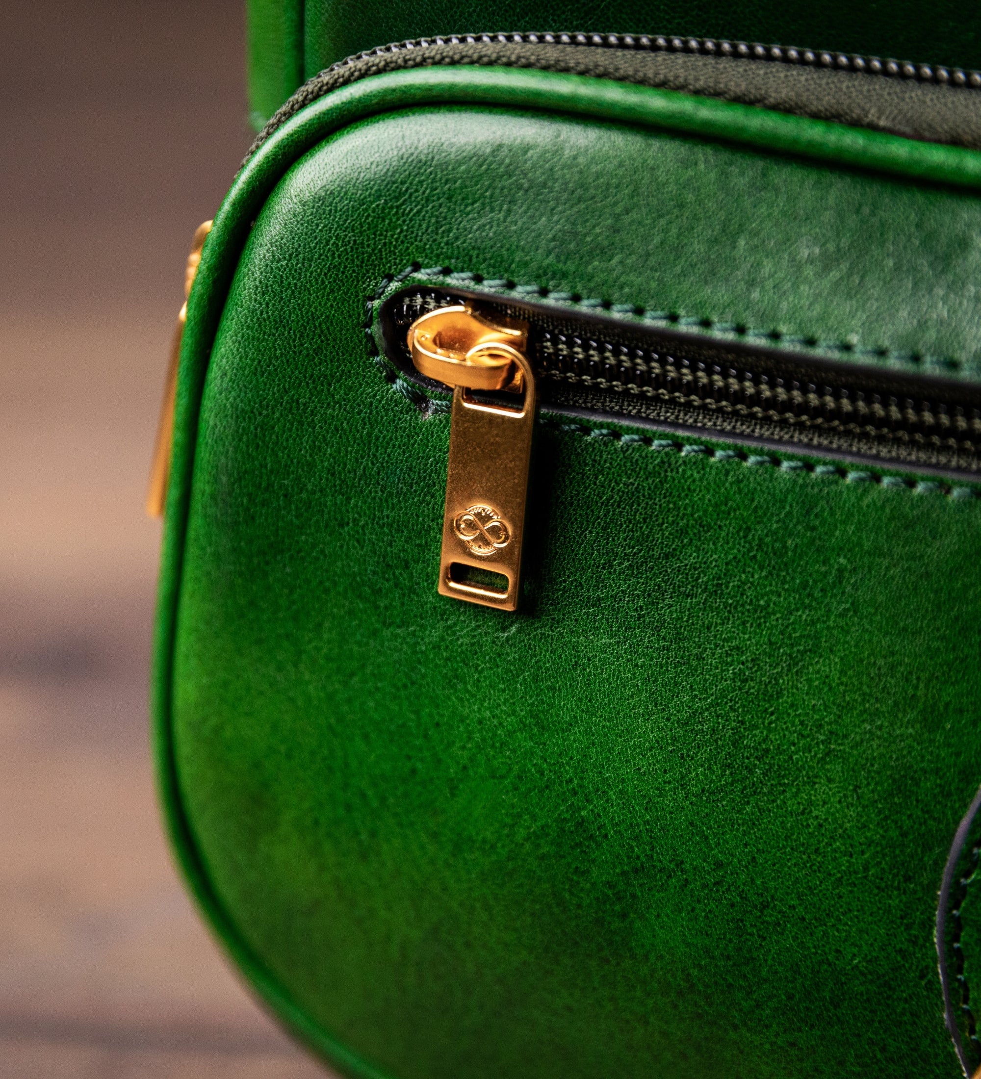 Womens Leather Saddle Bag - Women In Love