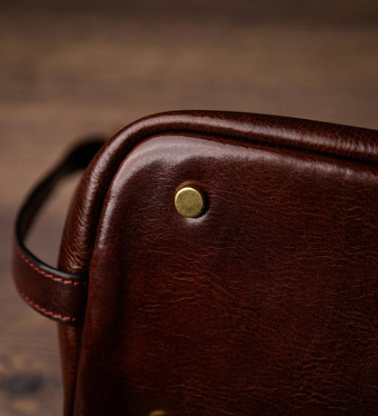 Trousse de toilette en cuir - Ragtime