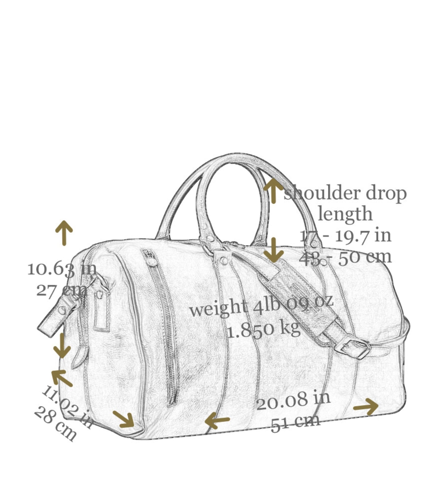 Sac de sport en cuir - Wise Children
