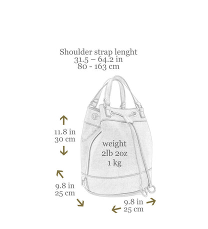 Sac fourre-tout en cuir - Light In August