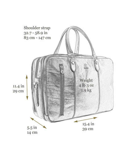 Sac à dos porte-documents convertible en cuir - L'adieu aux armes