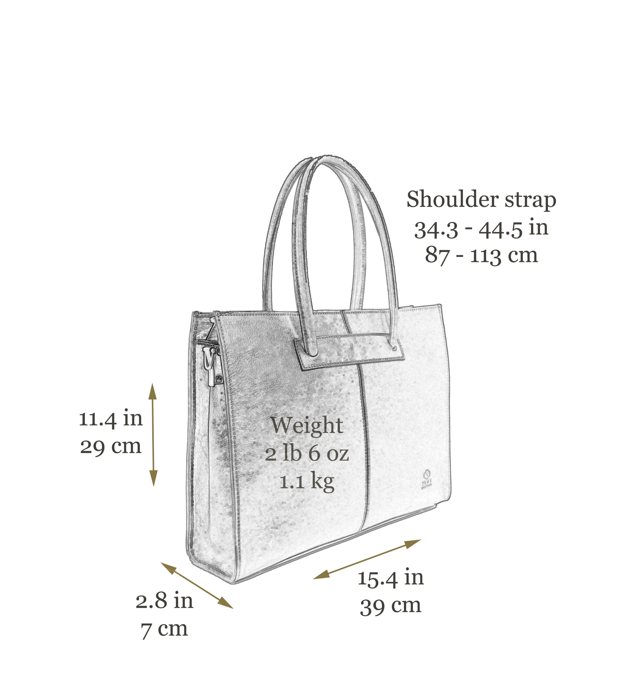 Womens Leather Handbag Shoulder Bag - Anna Karenina