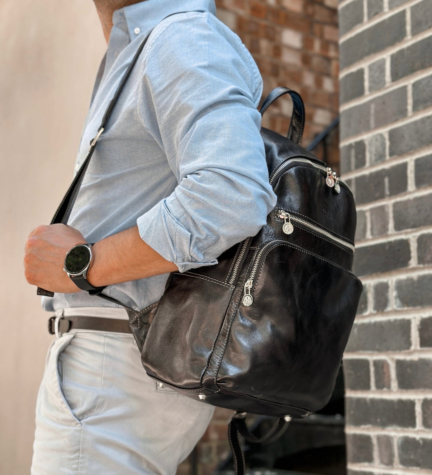 Sac à dos en cuir - I, Claudius