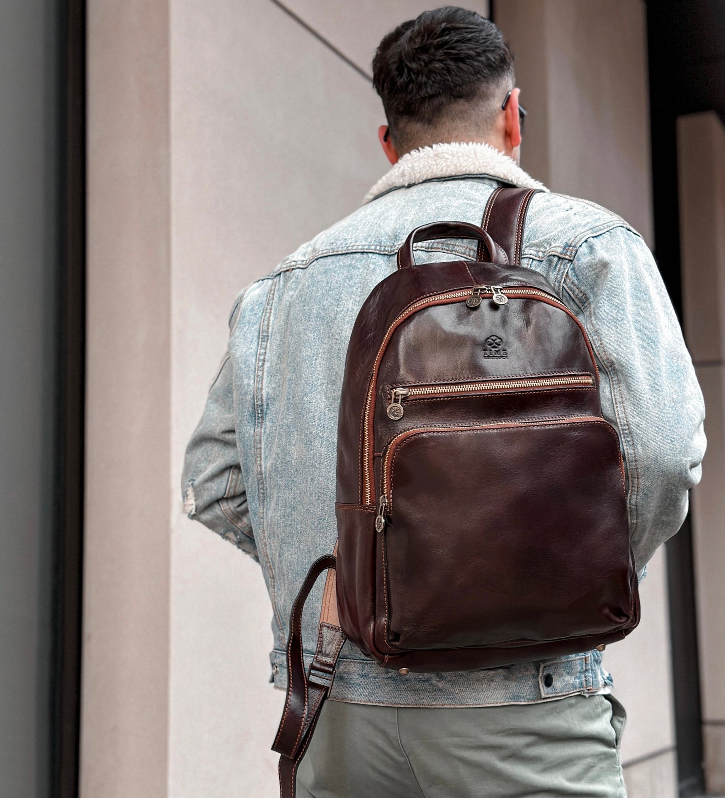 Sac à dos en cuir - I, Claudius
