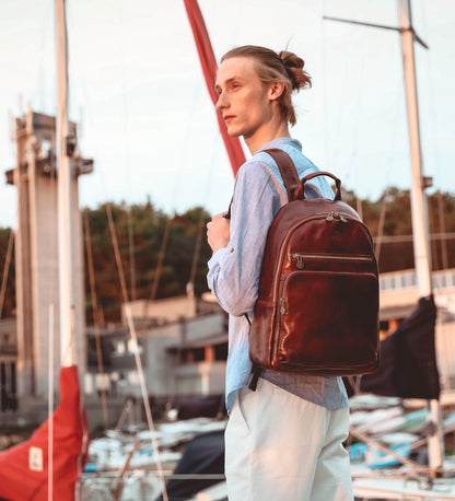 Sac à dos en cuir - I, Claudius