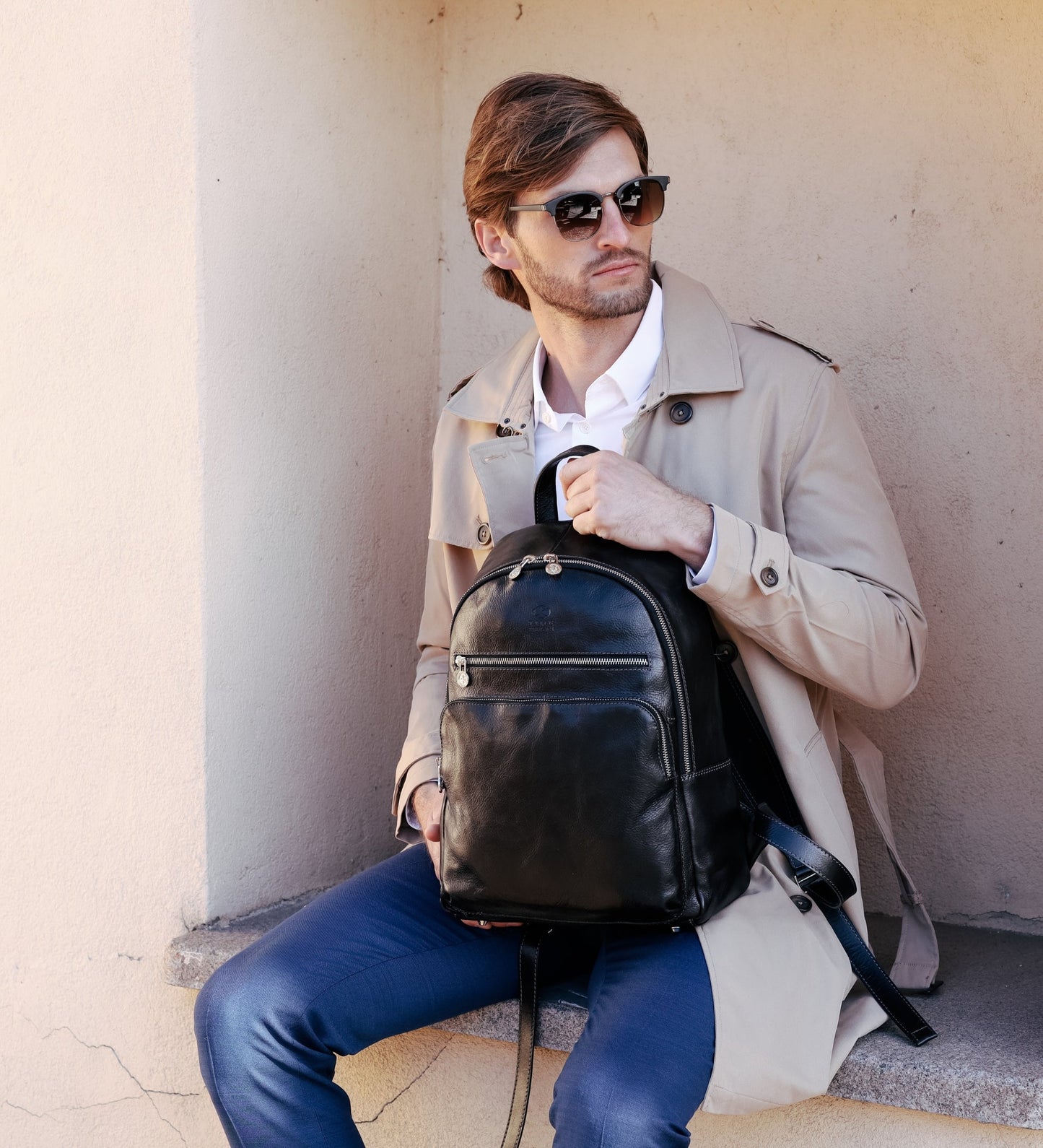 Sac à dos en cuir - I, Claudius