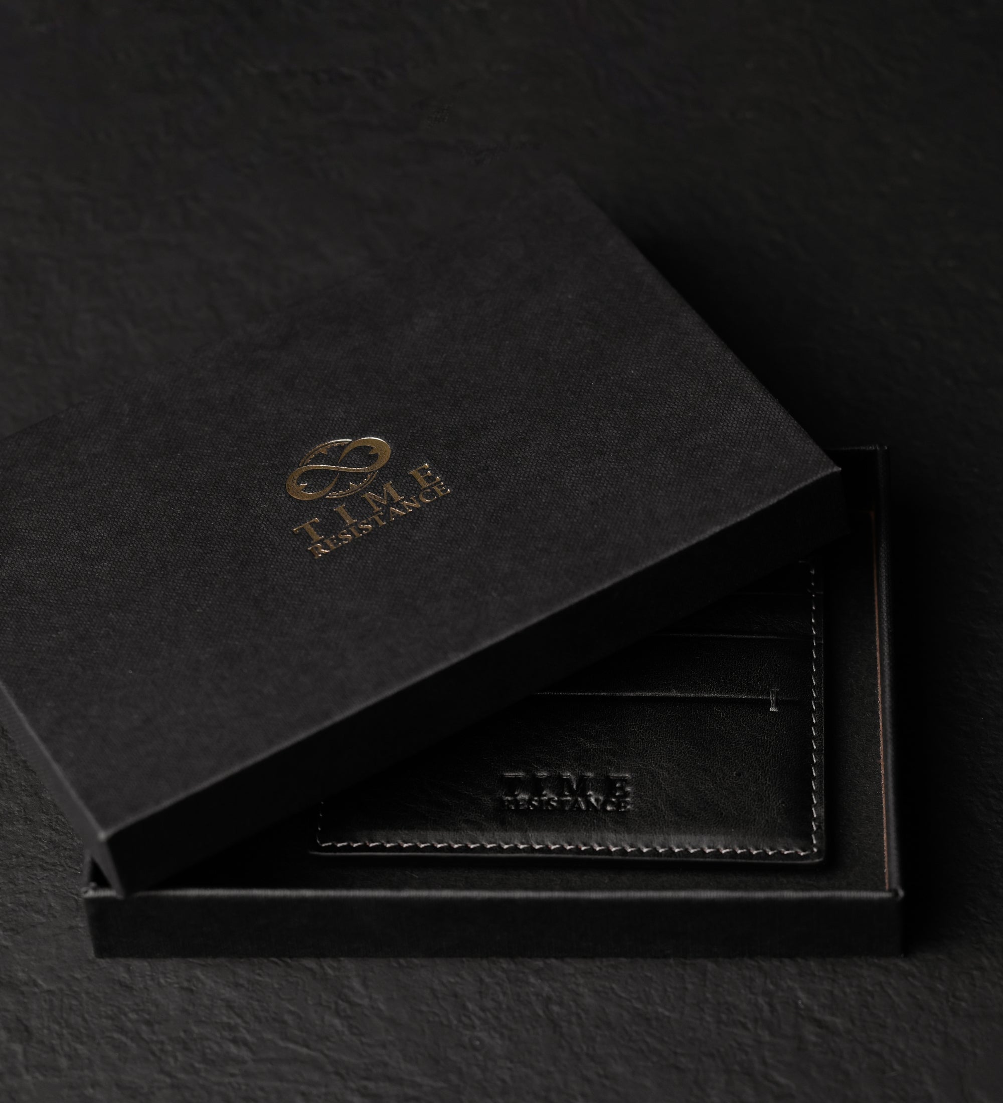 Womens Leather Credit Card Case Business Card Case - Fireflies