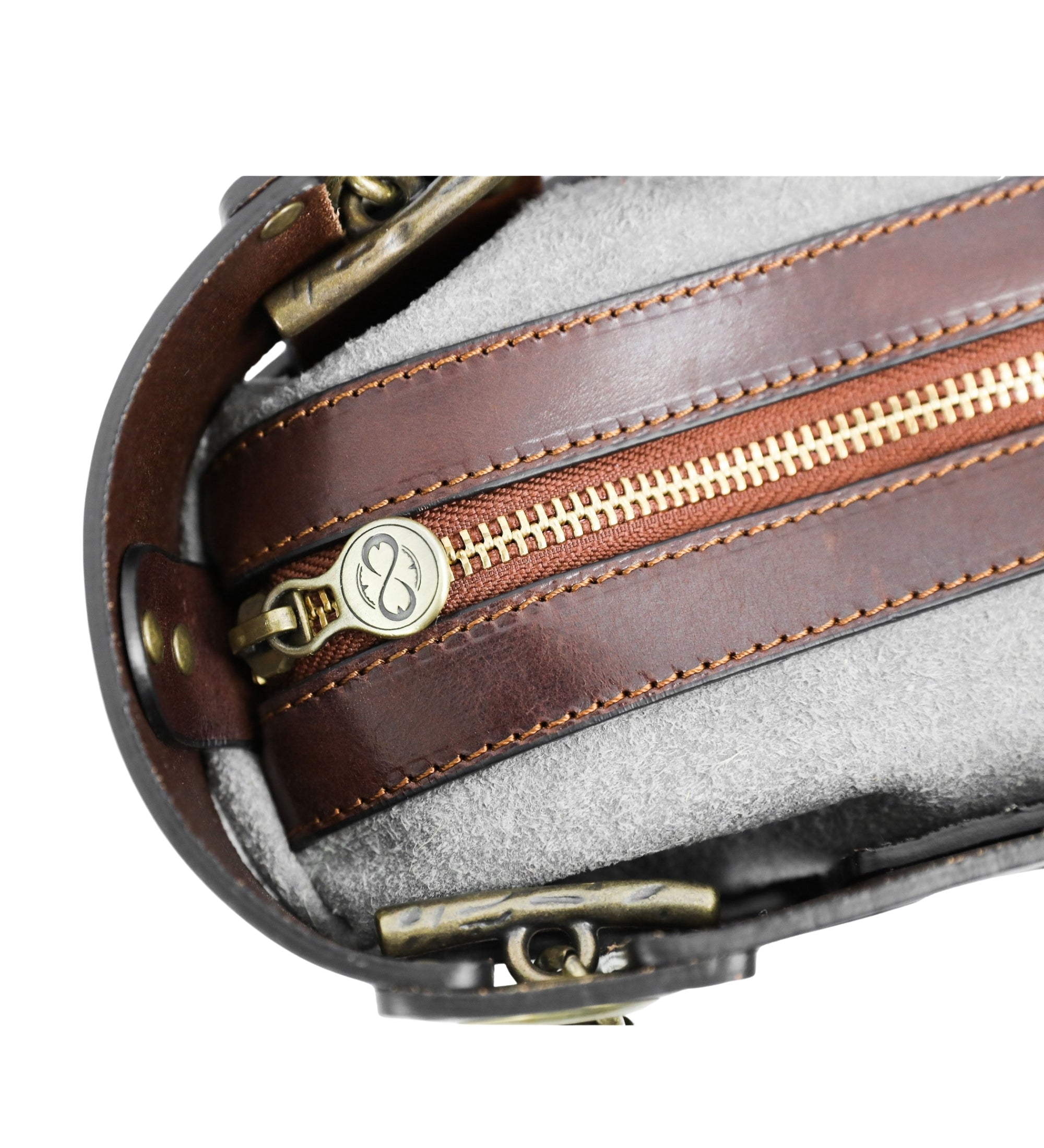 Womens Leather Tote Bag - Jeanne d'Arc