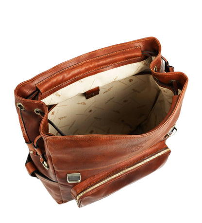 Sac à dos en cuir - The Good Earth